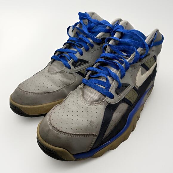 Nike Air Trainer SC High 30234-071 Men’s Size 11.5 Bo Jackson Grey Blue White - Picture 1 of 16